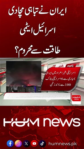 Iran Attacks Israel’s Nuclear Program | Hum News | Pakistan