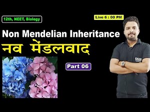 Non Mendelian Inheritance | Principle of Inheritance and Variation L- 6 | Class 12 Biology Chapter 5