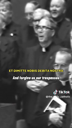 The Our Father led by Pope John Paul II in Latin (Pater Noster) ✝️ #fyp #fy #christianity #christian #catholic #god #jesus #bible #viral