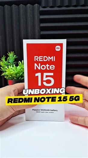 Unboxing the REDMI NOTE 15 5G: Exciting Features Inside!