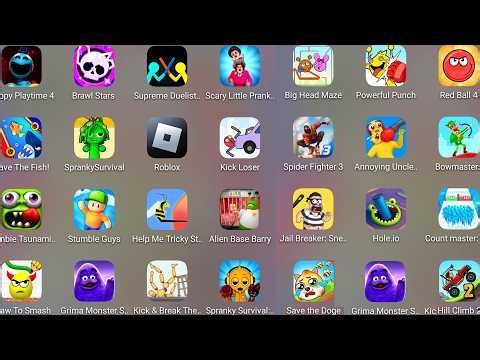 Red Ball 4,Save The Fish,Sprunki Survival,Kick & Break The Ragdoll,Jail Breaker: Sneak Out,Hole.io..