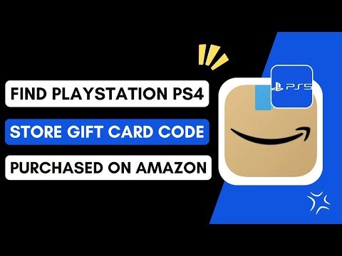 ✅ How To Find Playstation PS4 Store Gift Card Code Purchased On Amazon