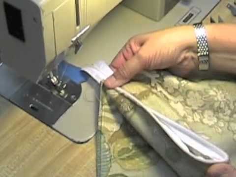 Putting a Zipper in a Small Pouch or Bag