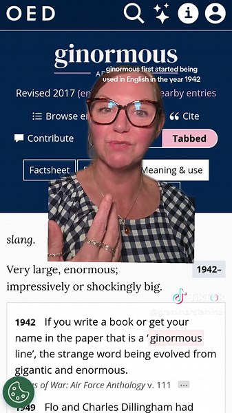 Sarah | GrammarSlammer on TikTok