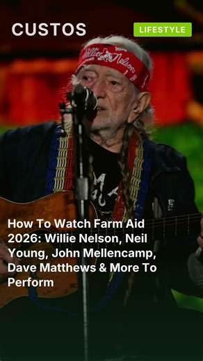 How To Watch Farm Aid 2026: Willie Nelson, Neil Young, John Mellencamp, Dave Matthews & Mo #shorts