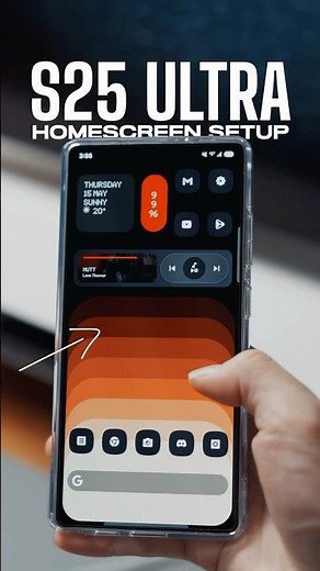 Aesthetic Galaxy S25 Ultra Home Screen Setup Tutorial