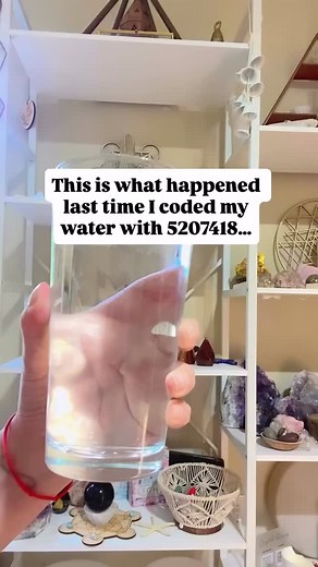 ➡️ Comment “frequency” to learn 5 powerful codes to shift your home ✨ ✅ The last time I coded my water with 5207418 💧 I had the biggest sales day of my life. So today felt like the perfect day to use this code again 😉💸 5207418 is a money-magnet frequency code. Numbers carry vibration, when you speak them into water, write them on your mirror, or place them in your space, your body begins to emit that energy. I keep this code in my Abundance corner, and it’s one of the simplest ways to shift y