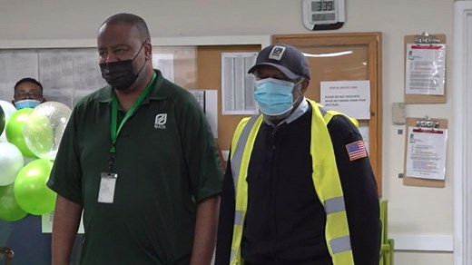 MATA celebrates bus driver with 50 years of service