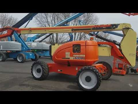 2010 JLG 600AJ Running and Operating