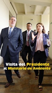 ¡Hoy recibimos al Presidente en el MARN! 🇬🇹 Compartimos los resultados que se han trazado para este 2025 y, además, agradecimos su compromiso y apoyo en la defensa de nuestra naturaleza. 🌿 | MARN
