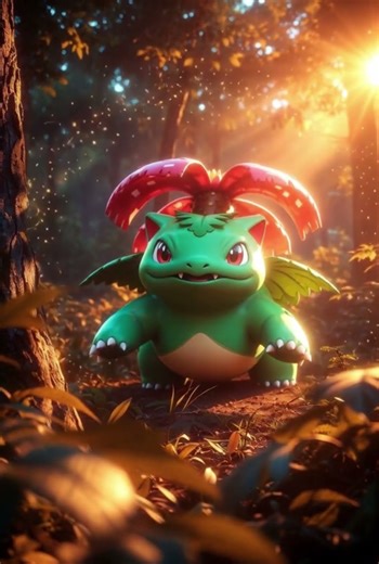 Bulbasaur EVOLUINDO! A transformação completa ✨🔥