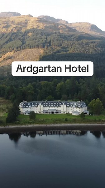 Ardgartan Hotel Nestled in a dramatic woodland glen and overlooked by the Arrochar Alps, the Ardgartan Hotel offers forest walks or time to simply relax and contemplate the spectacular views. #scotland #visitscotland #highlands #scottish #nature #loch #lochlong #ardgartanhotel #fyp #drone @VisitScotland