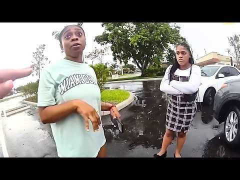 Road Raging Drama Queen Think She's Untouchable