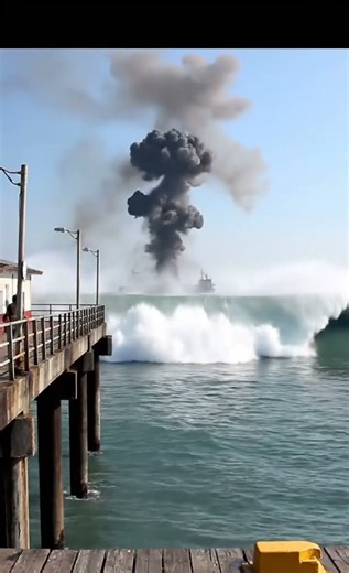 AFTERMATH HARBOR DESTROYED! 🚨 #Footage