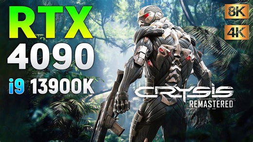 Crysis Remastered: RTX 4090 - Can it run Crysis? 4K/8K
