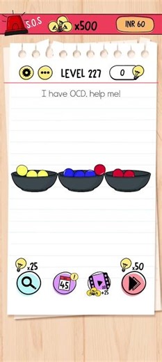 brain test 227 || brain test level 227