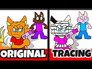 FIRST MEET MEME PIGGY [ORIGINAL × TRACING, COPY, INSPIRED]