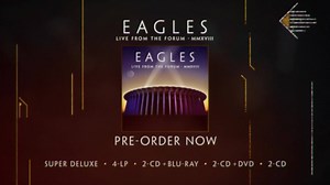 Eagles performed at The Forum in Los Angeles for three sold-out, critically-acclaimed concerts on September 12, 14, and 15 of 2018. Highlights from all three shows have now been compiled for the new 26-song live album and concert film release, LIVE FROM THE FORUM MMXVIII. Out October 16, the concert was shot on 14 4K cameras and will be released in a variety of audio and video formats, including Blu-ray, CD, vinyl, and digitally, plus a super deluxe edition is available as well . It captures def