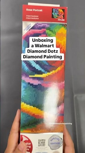 What’s inside the NEW Walmart diamond paintings from @DiamondDotz