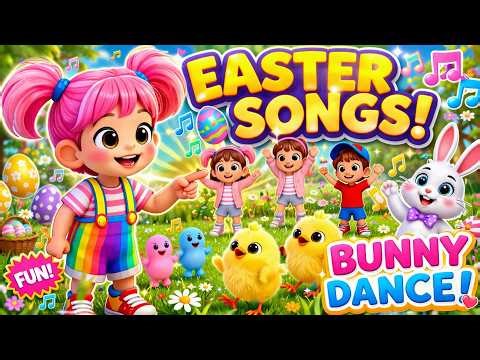 Easter Songs for Kids Fun Bunny Dance Sing Along
