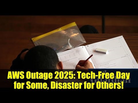 AWS Outage 2025: Tech-Free Day for Some, Disaster for Others!