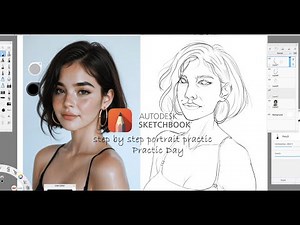 HOW TO DRAW A PORTRAIT ! (Beginner Friendly Step by Step)