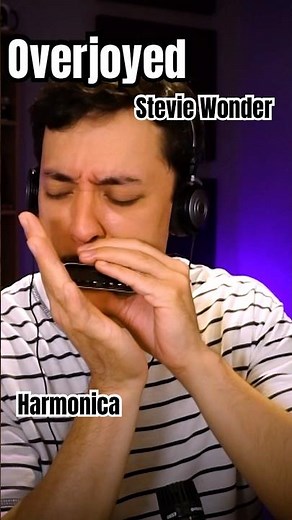Overjoyed - Stevie Wonder #harmonica #gaita #music