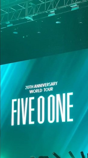 FIVE O ONE(SS501)20周年記念コンサートファイナル🎵横浜 #fiveoone #ss501