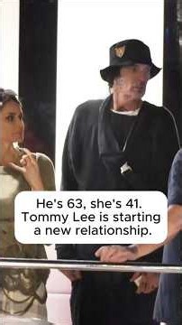 He's 63, she's 41. Tommy Lee is starting a new relationship. #TommyLee