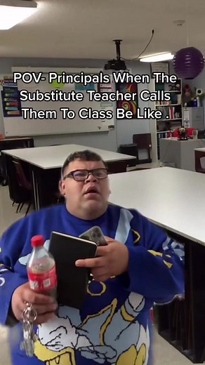 1M views · 25K reactions | Principals When The Substitute Teacher Calls Them To Class Be Like  #schoolprincipal #teacher #highschool #comedy #reelsvideo | Jesus_nalgas | Facebook