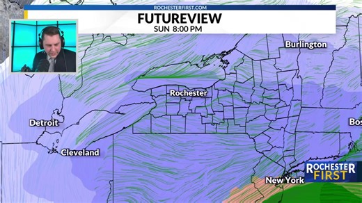 Frigid temps followed by a winter storm. Here's what Eric is thinking as we head into the weekend. | News 8 WROC Rochester