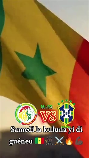 Senegal vs Brazil Football Match Highlights