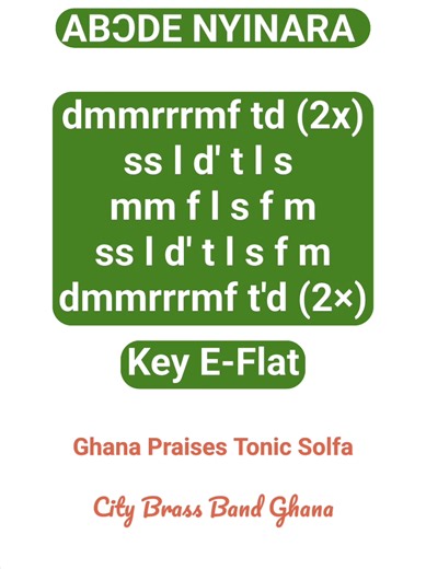 ABƆDE NYINARA BEYI WAYƐ - Brass Band Music in Ghana