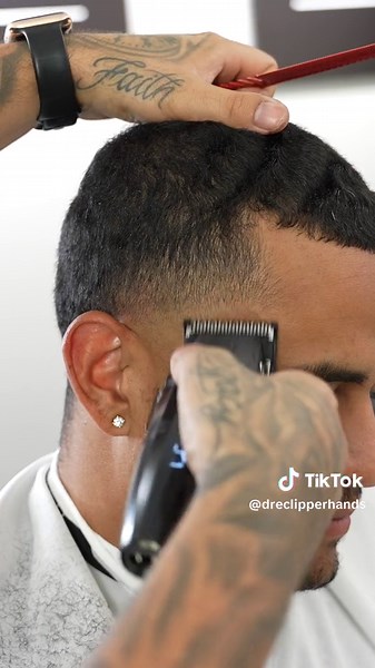 Learn High Taper Fade Tutorial with Dreclipperhands Academy