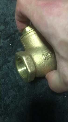【DIY】スイングチェッキバルブ チャッキバルブ チェックバルブ 逆止防止弁 check valve 内部の動きを観察