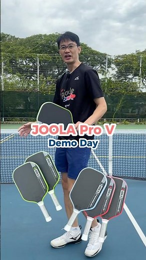 New JOOLA Pro V Paddles Demo Day 🏓🤩