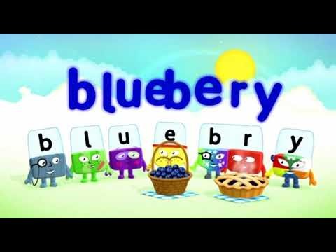 S2E14 of The Alphablocks spells... series: Blueberry