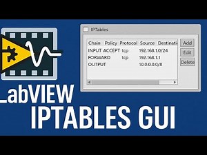 LabVIEW IPTables GUI