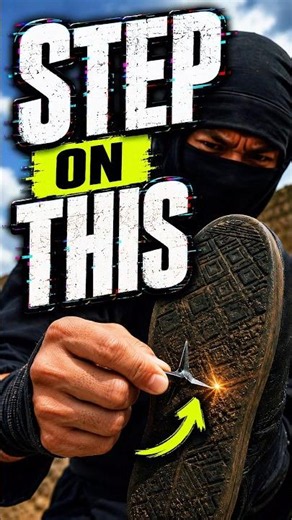 😱 THIS TINY NINJA WEAPON COULD STOP ANY CHASE! 🥷
