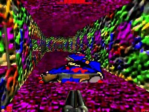 Ultimate Simpsons Doom II Playthrough Map 5 (The Waste Tunnels)