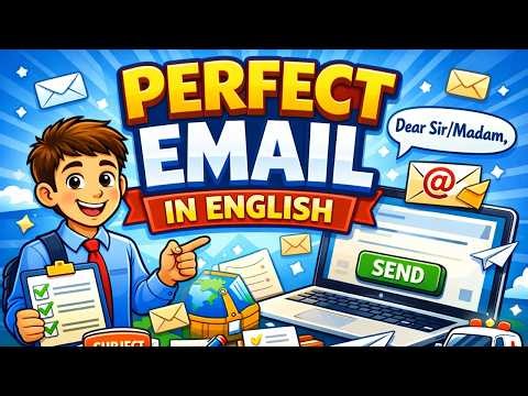 Write Professional Emails in English (Simple & Easy)