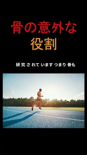 骨は体を支えるだけが仕事じゃないんです