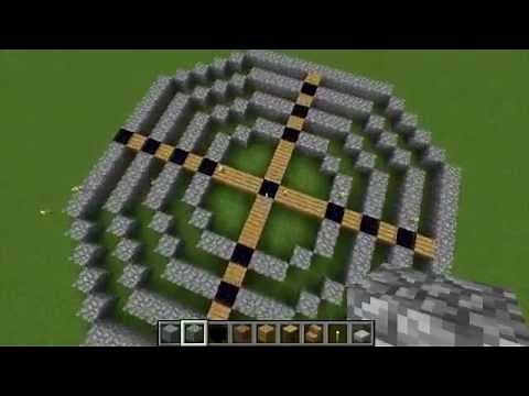 Minecraft tutorial: circle towers