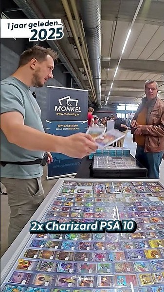 Wat is de waarde van 2 CHARIZARD PSA 10 kaarten na één jaar..