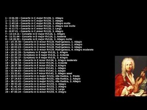 Antonio Vivaldi - Concertos and Symphonies for Strings Part 1
