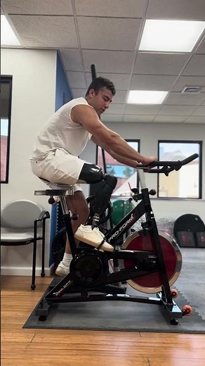 Louis, Above-Knee Amputee, Cycling with a Prosthetic Leg