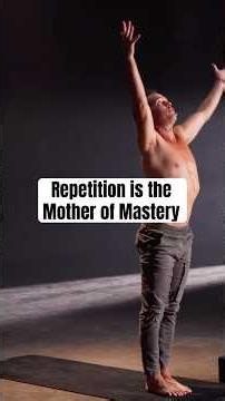 Repetition is the mother of mastery.