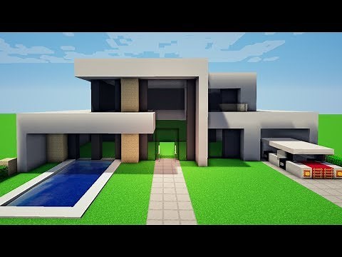Minecraft: CONSTRUINDO UMA CASA MODERNA 10