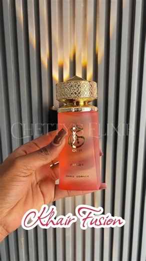 Khair Fusion by paris corner is really THAT girl... it is a fruity fresh sweet girly perfume...abosutely in love!😍 Longevity: Moderate, lasting approximately 6-8 hours on the skin. Projection: Moderate; the scent projects well initially but becomes more intimate over time. Khair Fusion is ideal for individuals who enjoy sweet, fruity fragrances.🍓😍 🏷️price: N32,000✅ 🚚 delivery: Nationwide 📍 location: Owerri/Lagos To place an order, kindly send a Dm here or WhatsApp 08061469769. #perfumetikt