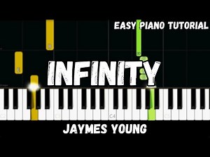 Jaymes Young - Infinity (Easy Piano Tutorial)